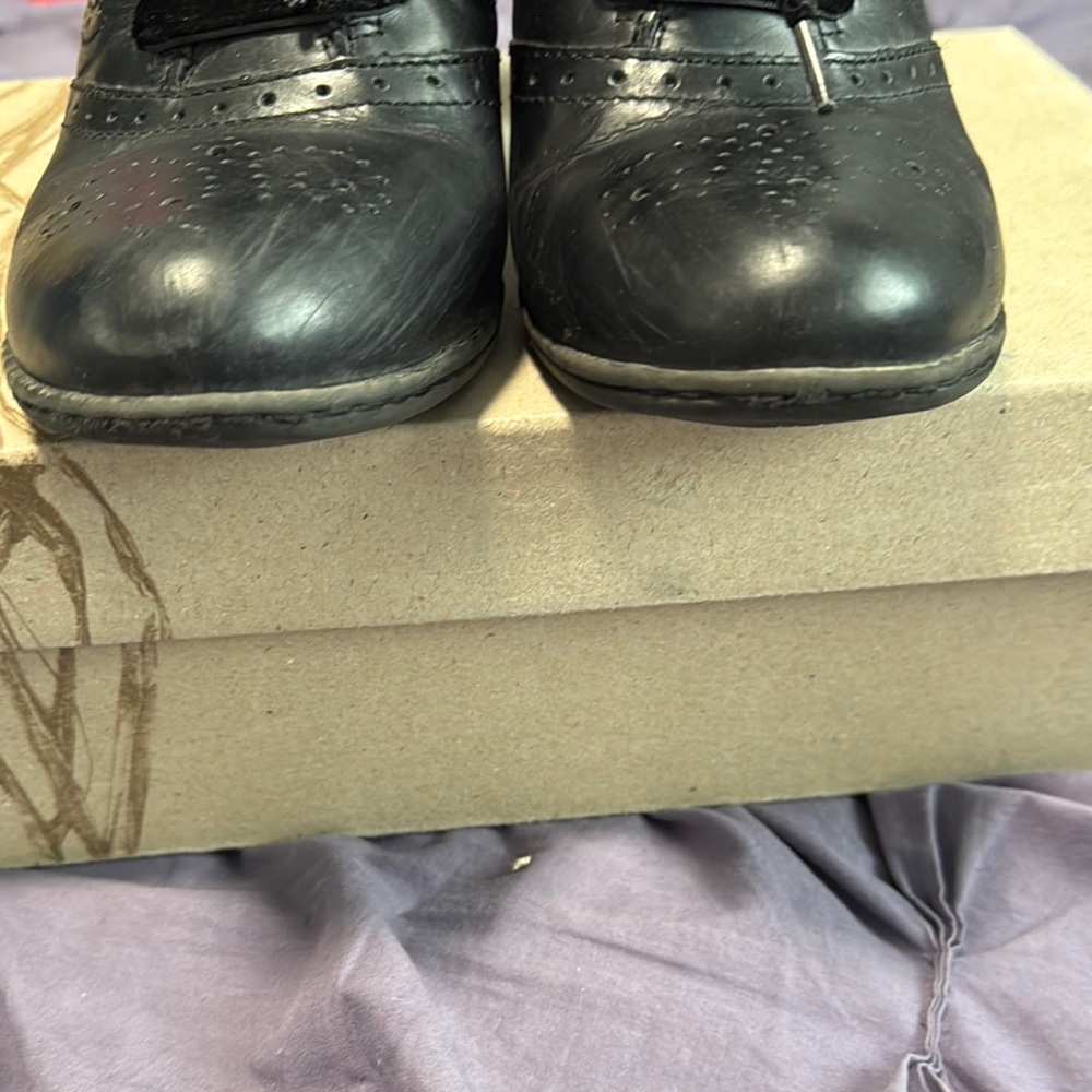 boc Zandi Elegant Black Lace-Up Heels - Picture 5 of 5